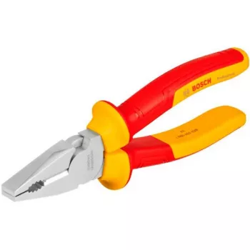 Bosch Professional 1600A02NE1 alicate combinado VDE 180 mm, vermelho/amarelo