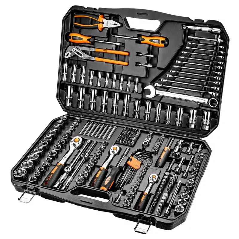 Conjunto de ferramentas de mecânico Neo 10-078 233 peças