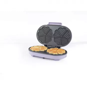 Giles & Posner EK6700GSPPVDE máquina de waffles coração duplo