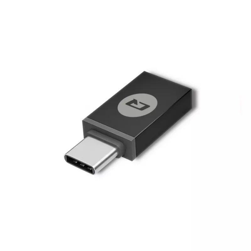 Leitor de cartões inteligentes Qoltec 50632 USB 2.0 preto cabo 1m