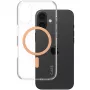 Capa PanzerGlass CARE Urban Combat transparente com MagSafe Peachy iPhone 16