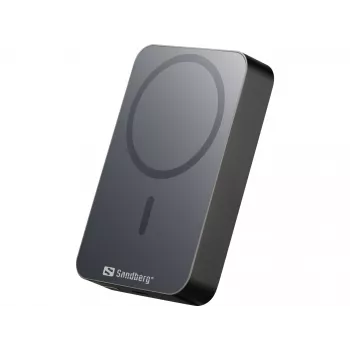 Carregador portátil Sandberg Mag Wireless Powerbank 10000 ALU, 10000 mAh