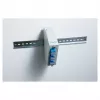 Distribuidor de fibra ótica para calha DIN DIGITUS DN-96893 — angular, 6 SC DX / LC Quad, alumínio, cinzento