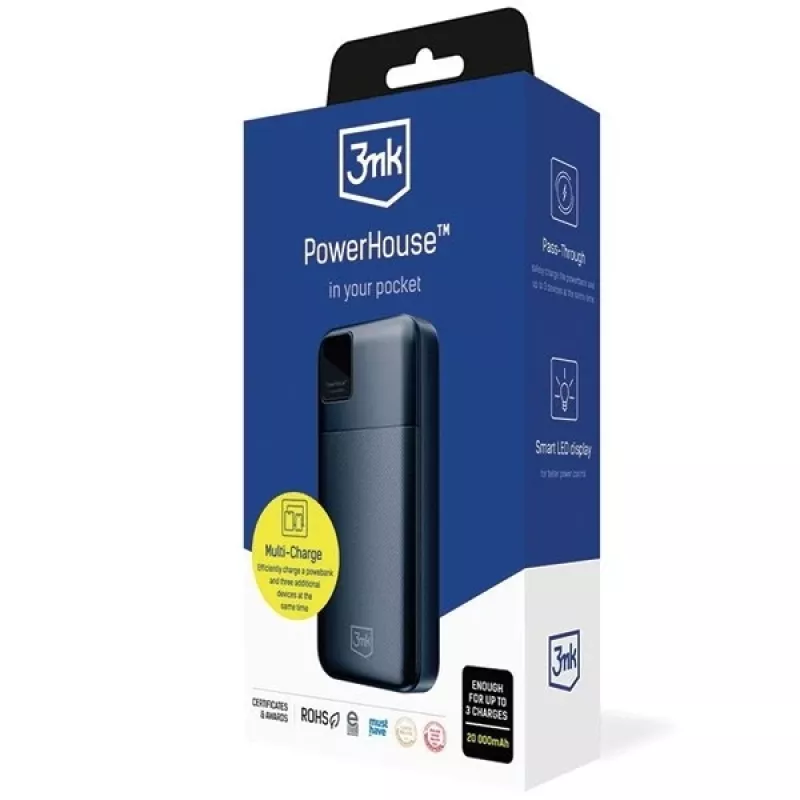 Powerbank portátil 3MK PowerHouse 20.000 mAh