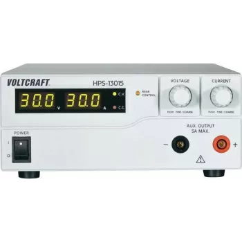 Fonte de alimentação de laboratório Voltcraft HPS-13015 1–30 V DC 0–15 A