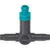 Gotejador de rega Gardena 13317-20 2 l/h preto montagem em linha