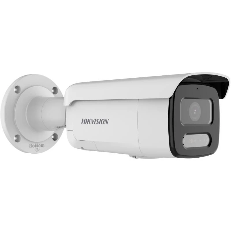 Hikvision Pro Series com ColorVu DS-2CD2T47G2H-LISU/SL(2.8mm)(eF) câmara de segurança bullet IP interior e exterior 2688 x 1520 píxeis montagem no teto/parede
