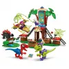 LEGO MARVEL 11200 Batalha no quartel-general da casa na árvore de Spidey e Gobby com raptor