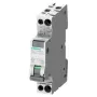 Disjuntor diferencial Siemens RCBO, 10A corrente nominal, 1P+N polos, 30mA sensibilidade de disparo, tipo A, série SENTRON