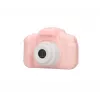 Câmara digital para crianças Extralink H20 rosa 1080P 30fps ecrã de 2,0 polegadas