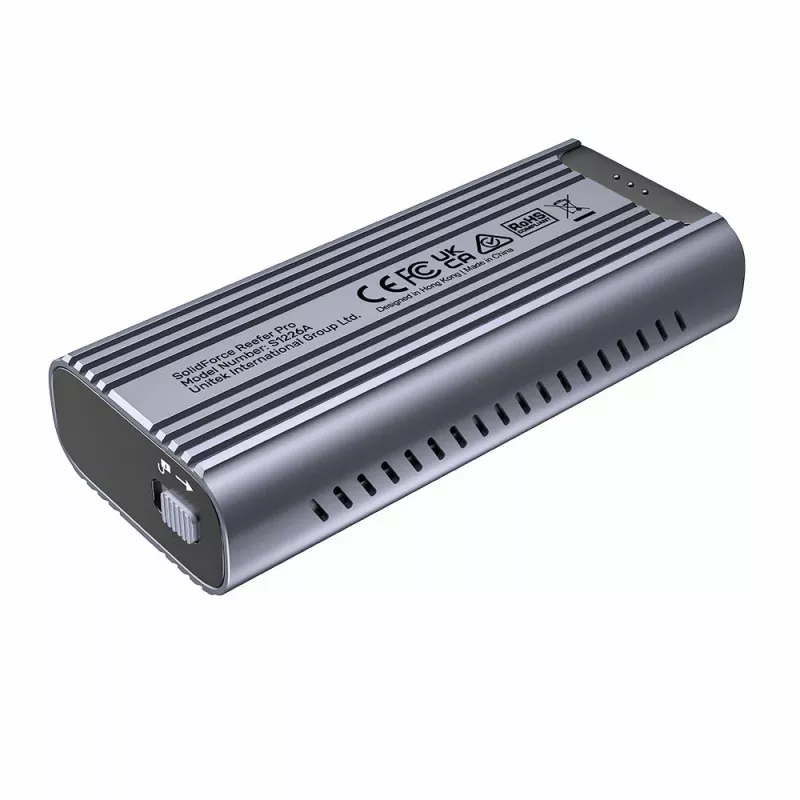 Caixa para SSD UNITEK S1226A Preto Cinzento M.2 PCI Express 40 Gbit/s