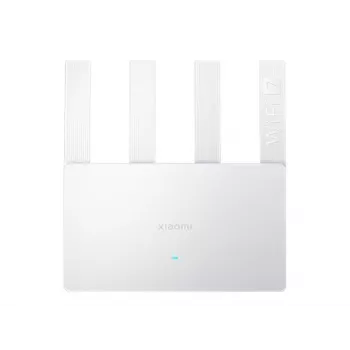Router portátil Xiaomi BE3600 — Dualband 2,4/5 GHz, Wi-Fi 7 (802.11be), 2,5 Gigabit Ethernet, 4× LAN, 2×2 antenas, branco