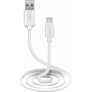 Cabo Lightning SBS TECABLEUSBIP589W 1 m branco (TECABLEUSBIP589W)