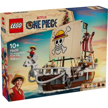 Conjunto LEGO The Going Merry navio pirata 75639 — modelo em peças One Piece