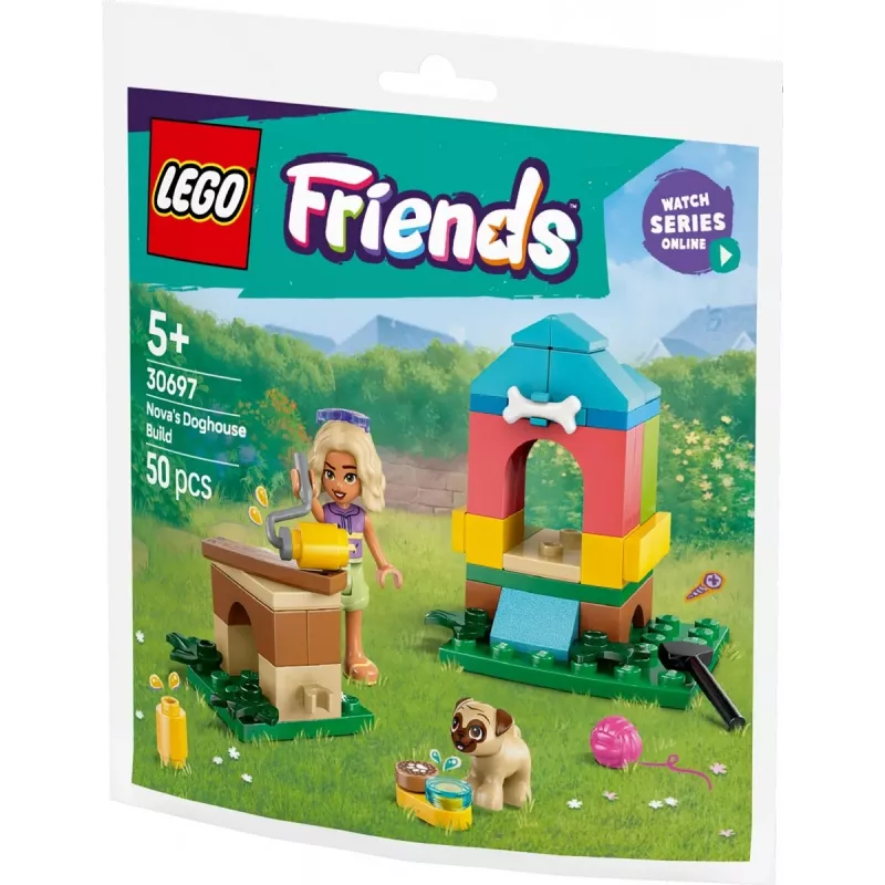 Blocos Friends 30697 Novas Doghouse Build