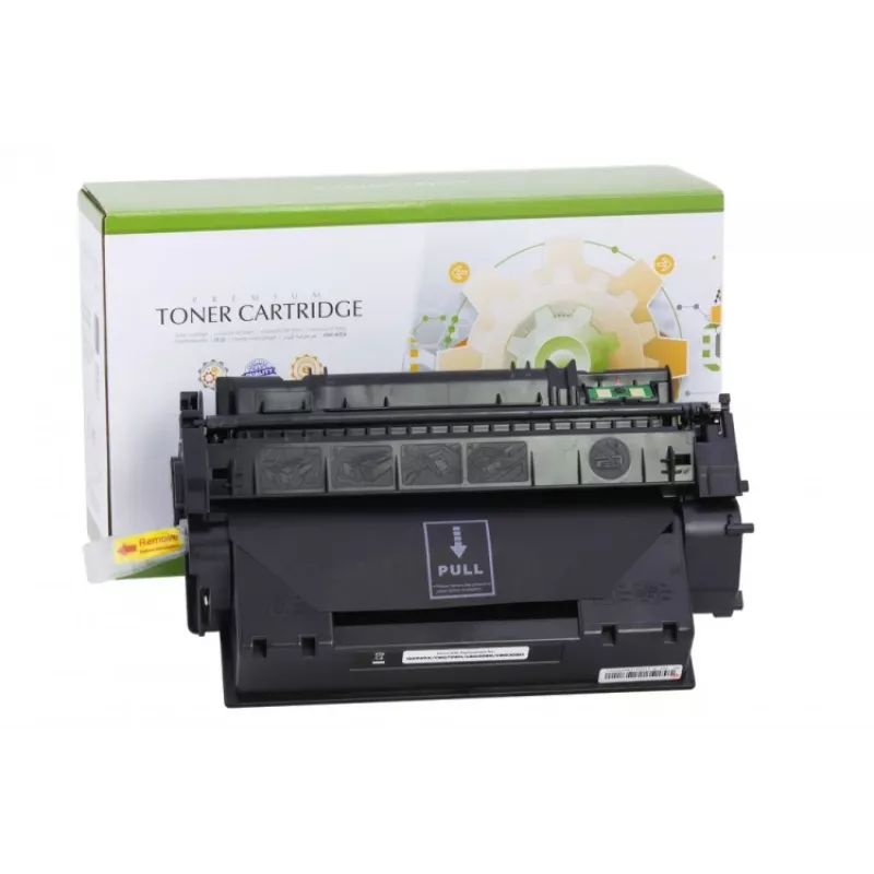 Compatível Static-Control Hewlett-Packard Q5949X/Q7553X/CRG-708H/CRG-715H, preto, 7000 páginas