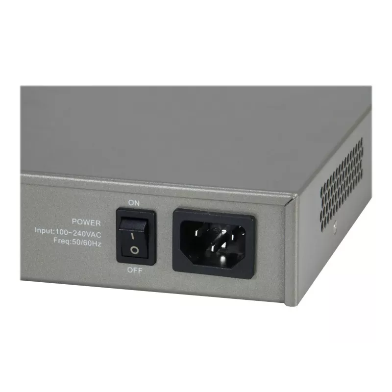 LevelOne GTL-2091 Managed L3 Gigabit Ethernet (10/100/1000) cinzento