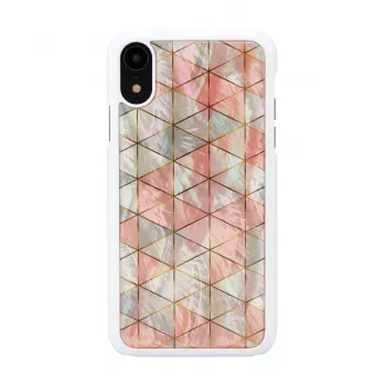 Capa para smartphone iKins para iPhone XR — capa de proteção diamante branca