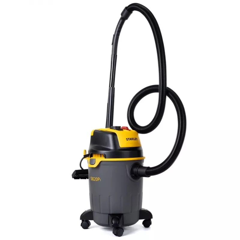 Stanley SXVC20PTE aspirador industrial para sólidos e líquidos, 1200 W, 20 l, preto/amarelo