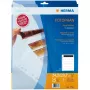 HERMA 7761 bolsas para negativos, 5 tiras, PP transparente, 25 folhas