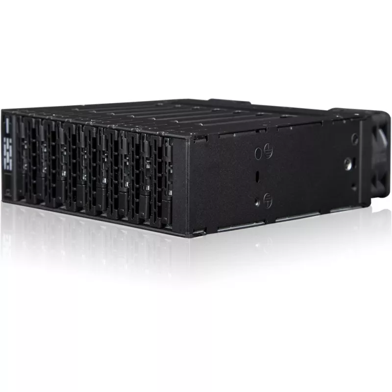 ICY DOCK - MB873MP-B V2 - ToughArmor - caixa móvel para 8 unidades M.2 NVMe SSD PCIe 4.0 para baía externa de 5,25 (8 x OCuLink SFF-8612)
