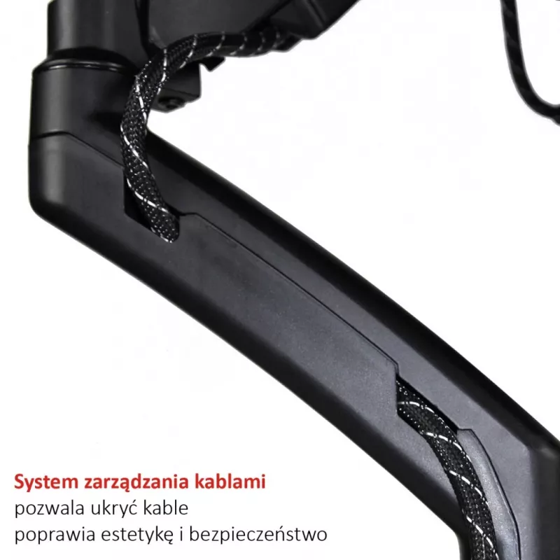 Suporte de secretária ART com mola a gás para 1 monitor