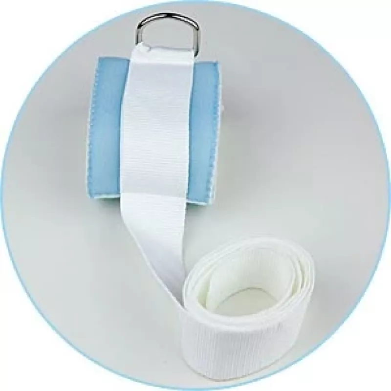 Cinta para pulso ou tornozelo TIMAGO SVC 2476 XL, viscose, fecho de velcro, fivela metálica, comprimento 100 cm, perímetro máx. 34 cm, pack de 2