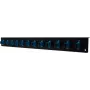 Acessório para patch panel Dexlan 395426 montagem em rack 1U fibra ótica