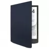 Capa PocketBook Charge HN-QI-PU-743G-NB-WW para InkPad 4 / Color 2 / Color 3 de 7,8 polegadas, azul noite