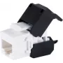 Módulo Keystone ShiverPeaks S/CONN 08-10037 plano preto branco RJ-45