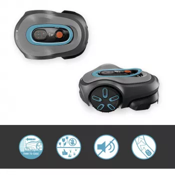 Robô corta-relvas Gardena smart SILENO pro bateria 600 m² 16 cm