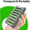 Carregador de bateria GP E821 para baterias NiMH AA e AAA, modelo E821