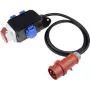 Adaptador elétrico AS Schwabe MIXO 61520 — ficha CEE 3x400V para 3x230V