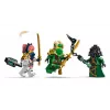 Brinquedo de construção LEGO NINJAGO 71842 Rontu o Dragão Mestre — 381 peças, 4 minifiguras, modelo de exposição 130 mm