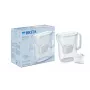 BRITA Style Essential jarro filtrante de água 2,4 l com 1 cartucho MAXTRA Pro, branco