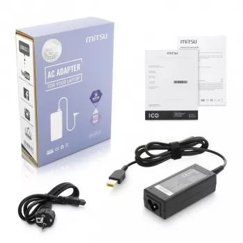 Fonte de alimentação Mitsu LENOVO 20V 2,25A ZM/LEN20225Y