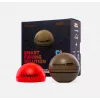 Detetor de peixes portátil Deeper CHIRP+ 2 (100 m, 675 kHz, cone de 47°, Wi‑Fi, GPS, cor de areia)