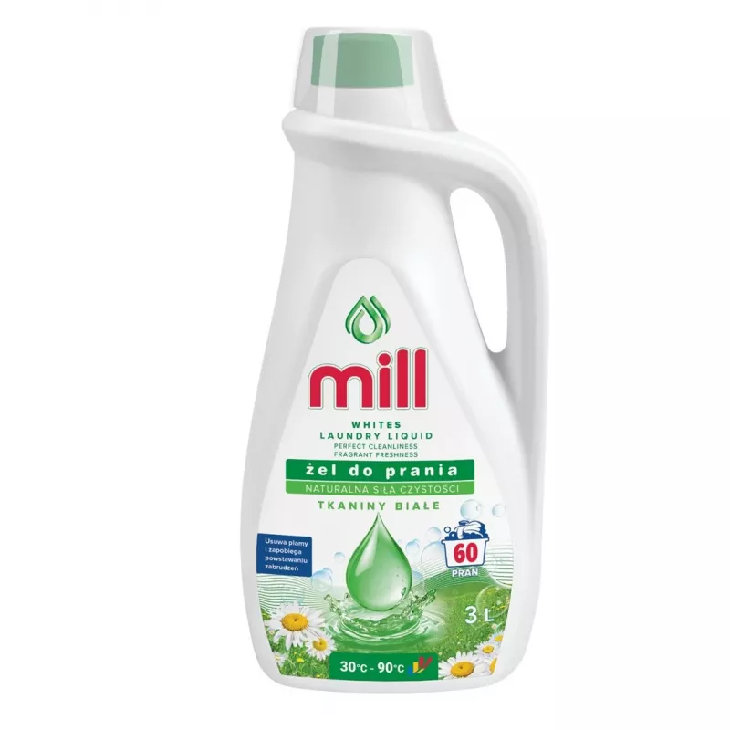 Gel de lavagem universal MILL 3l, 60 lavagens