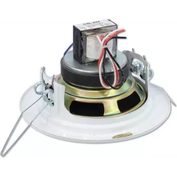 Altifalante de encastrar Omnitronic CS-4W 6 W 100 V branco