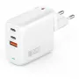 Carregador de interior 4smarts GaN Flex Universal branco