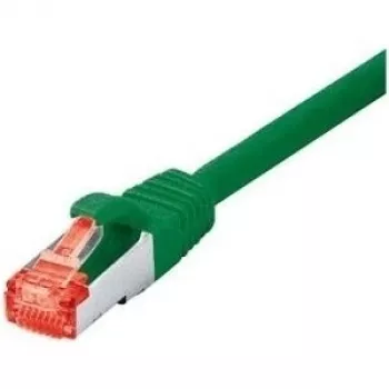 Tecline exertis Connect - cabo de rede - RJ-45 (M) para RJ-45 (M) - 25 m - cabo SSTP - CAT 6 - isento de halogéneos - verde (71525G)