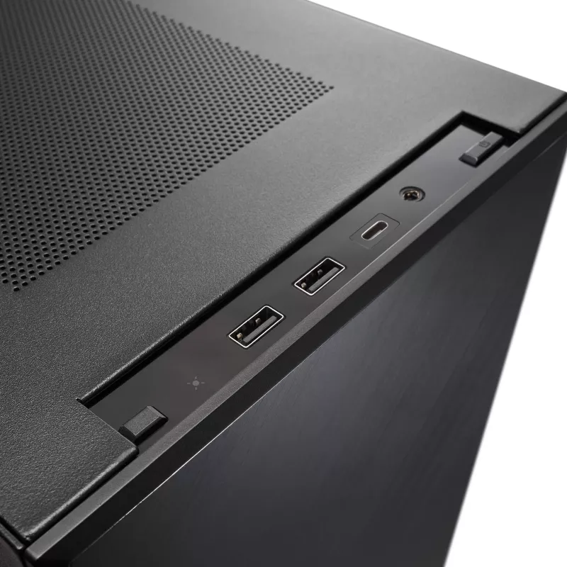 Caixa SilverStone SST-SG17B Micro-ATX / Mini-ITX - preta
