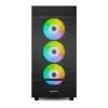 Caixa de PC Sharkoon REBEL C50 RGB Full Tower preta