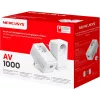 MERCUSYS MP500P KIT - Kit inicial Powerline AV1000 Gigabit Passthrough com tomada