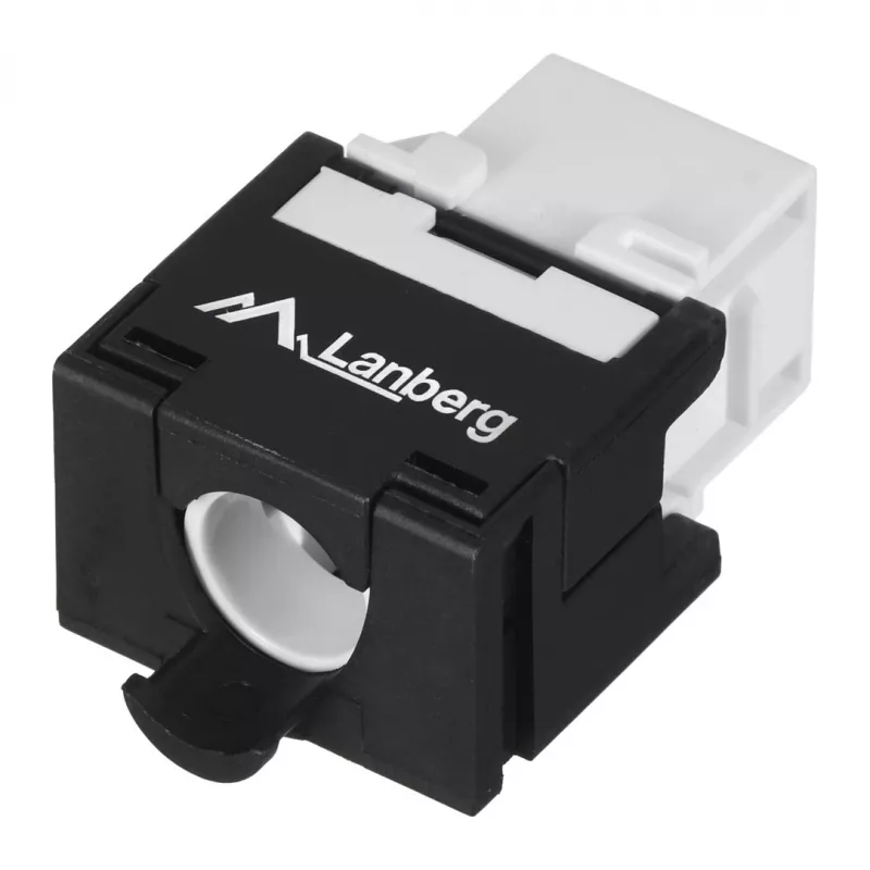 Módulo Keystone sem ferramentas Lanberg RJ45->LSA 180° UTP Cat.5e (KSU5-2000)
