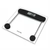 Balança de casa de banho Salter 9208 BK3R balança compacta de vidro eletrónica