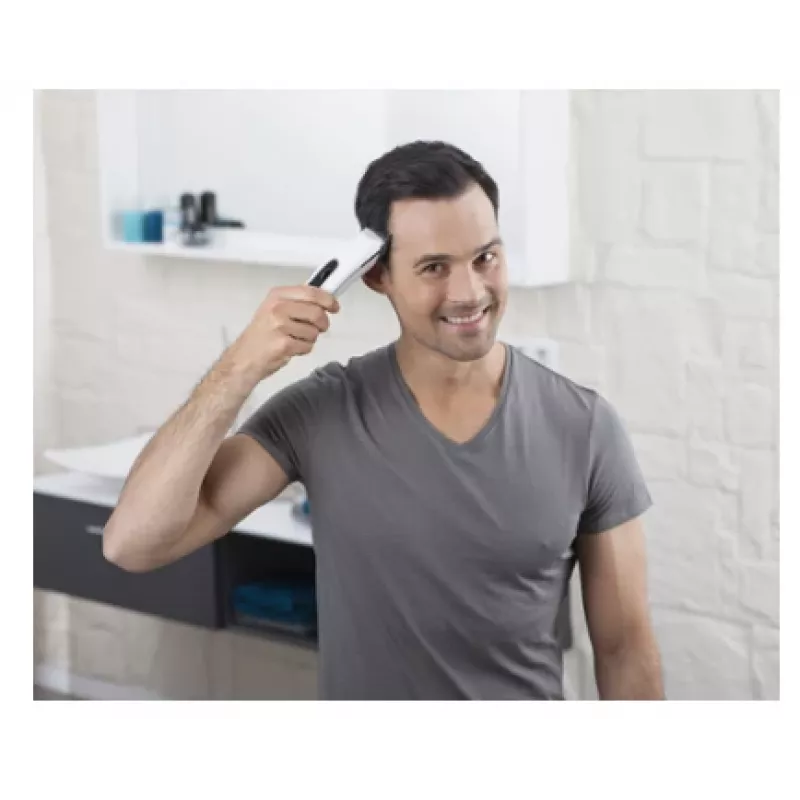 Rowenta TN1400F0 máquina de cortar cabelo, sem fios, 19 níveis de comprimento, branco/preto