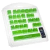 Tecla Ducky DKSA31-USRDGNNO1 Verde-claro Borracha Cherry MX