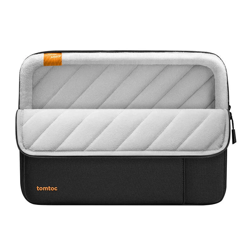Capa para portátil Tomtoc A13C2D1 para MacBook – preta, leve, capa de proteção robusta