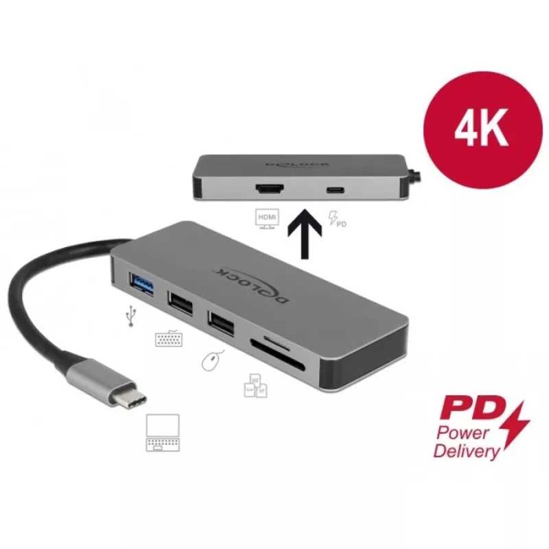 Docking station para portátil DeLOCK 87743